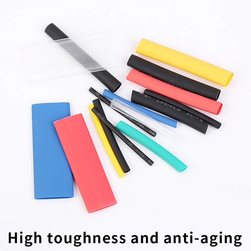 Термостойкие термоусадочные трубки комплект для упаковки изоляционные проводов