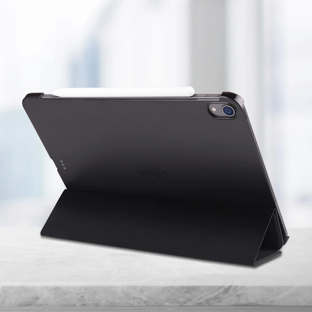 Умный чехол AIYKEXIN тройного сложения для iPad Pro11 дюйма 2018 Магнитный из искусственной