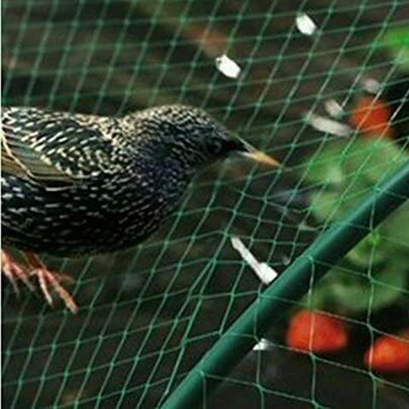 

2PCS Garden Netting Green Crops Protective Fencing Mesh Anti Bird Deer Cat Dog Chicken Net Fishing Net Mesh Protect Seedlings