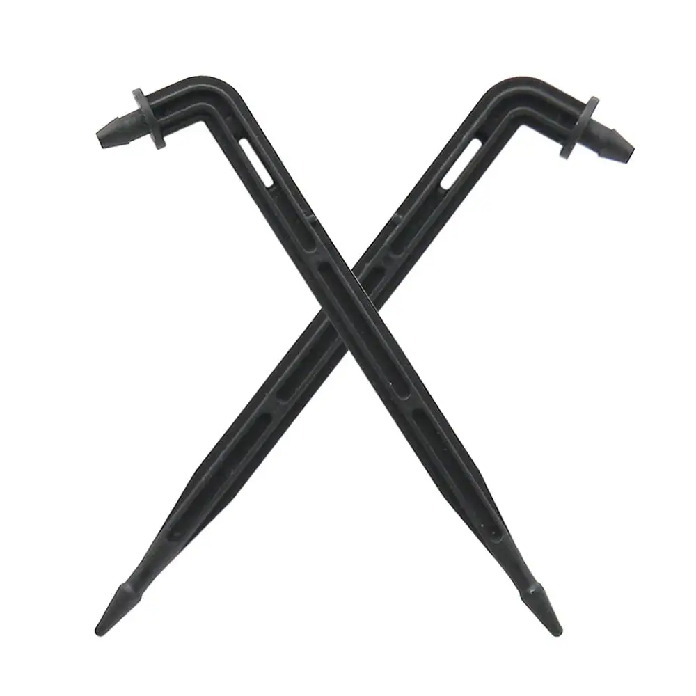 Изогнутая капельница для полива сада 3 мм 3/5 Интерфейс шланга изогнутые стрелы