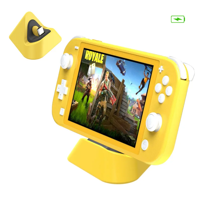 Мини Портативная зарядная док-станция для nintendo Switch Lite с портом usb type C, сменная зарядная док-станция для Nint