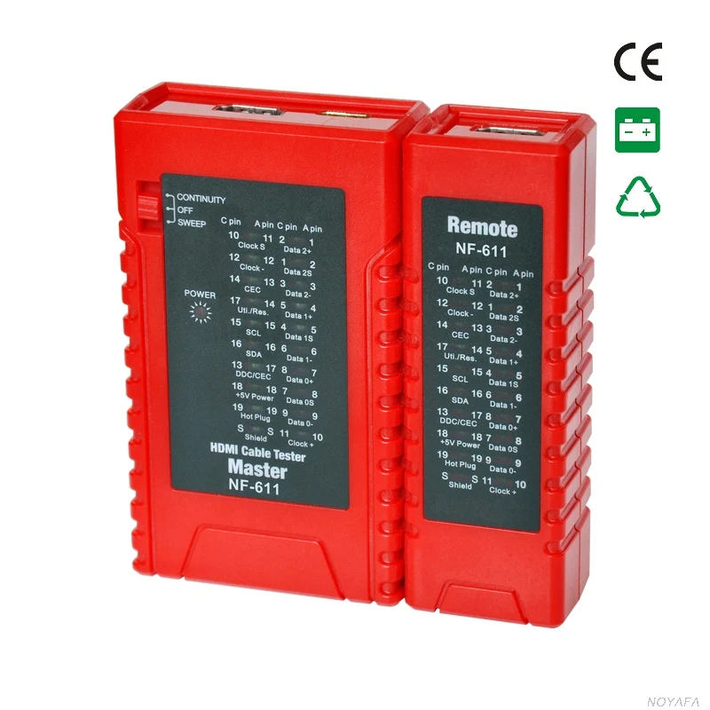 Noyafa кабельный тестер для стандартного HDMI и NF-611 | Компьютеры офис