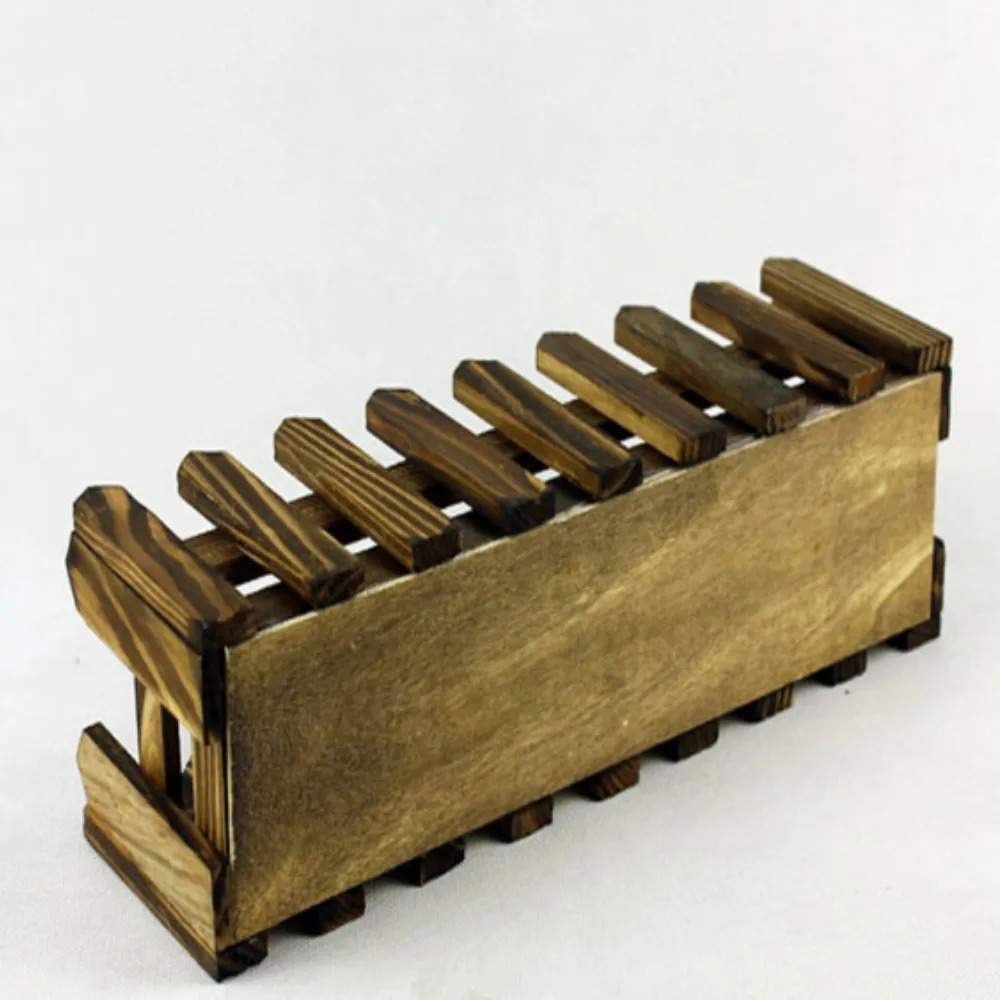 Бревно цвет деревянный забор пасторальный цветочный горшок горшки товары для