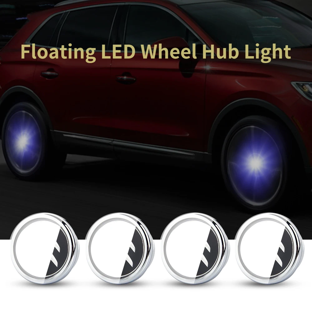 

Hub Light Car Floating Illumination Wheel Caps LED Light Wheel Center Car Cap Center Cover Lighting Cap for citroen 60mm Auto