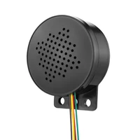 12 24v car start voice custom 4 channel trigger voice speaker prompter sound alarm reverse siren buzzer alarm horn beep truck