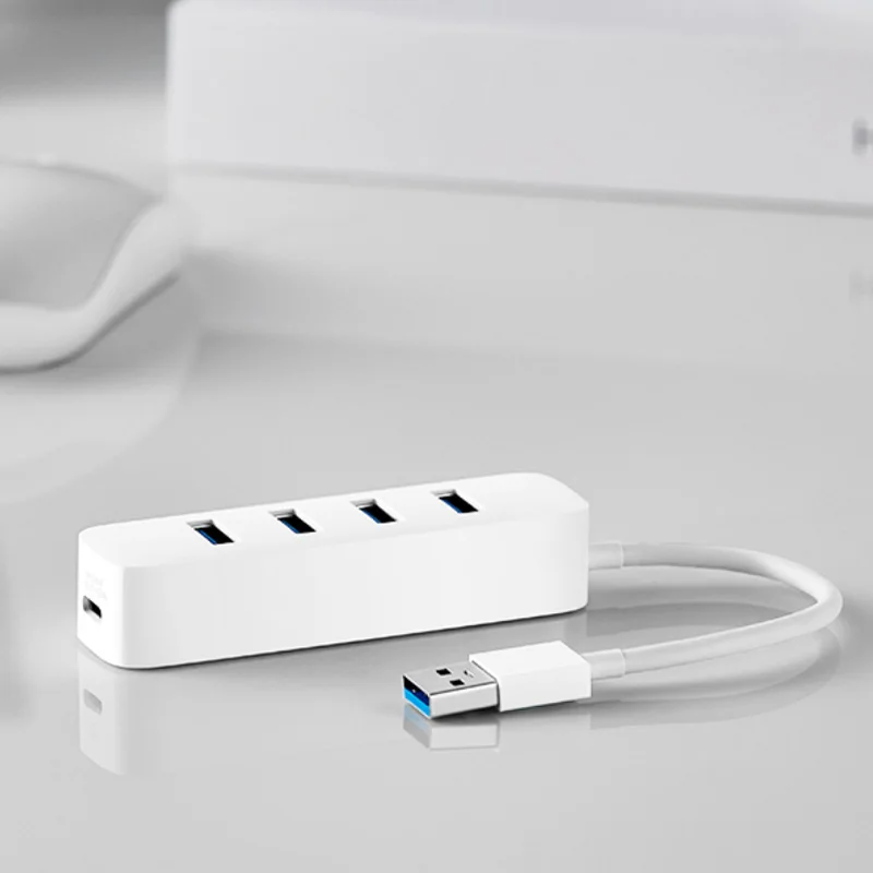 xiaomi 4 порта usb3 0 концентратор с пер