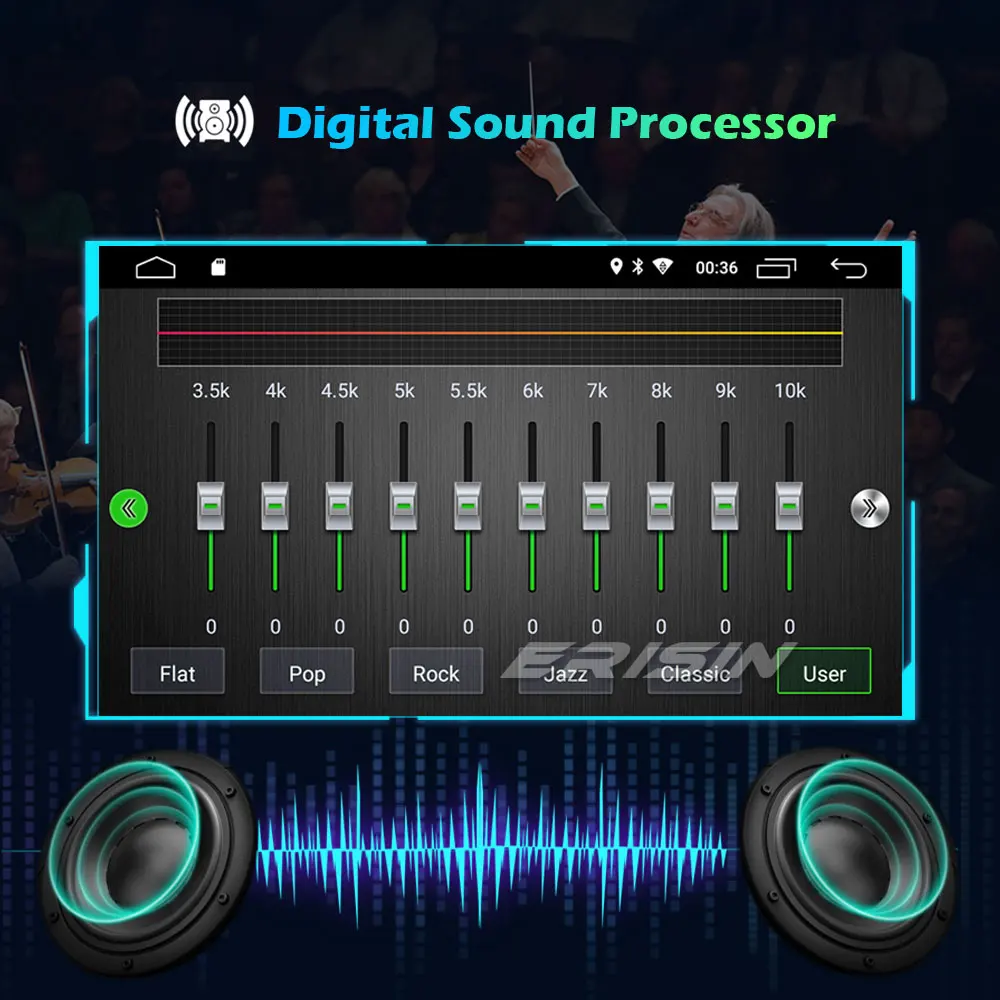Erisin 4291 9 &quotAndroid 10 Car Stereo DSP DAB + GPS CarPlay Wifi OPS SWC 4G для VW Golf 5/6 Passat Polo T5 Tiguan Caddy сиденье