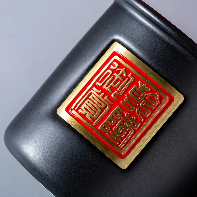 Кружка Императорская печать Высокотемпературная Керамика Инкрустация Чашка