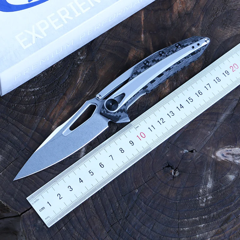 Green thorn zt0990 складной быстро открывающийся лезвие vg10 440Csteel + ручка из углеродного