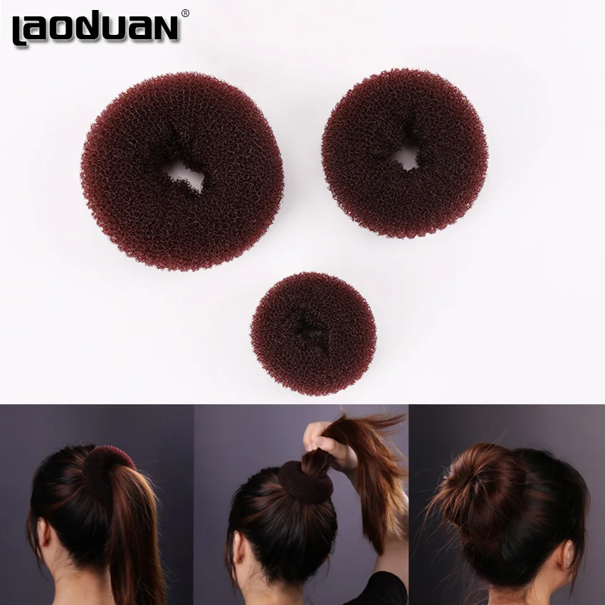 1 шт. модное элегантное женское волшебное Формирующее кольцо для волос в виде