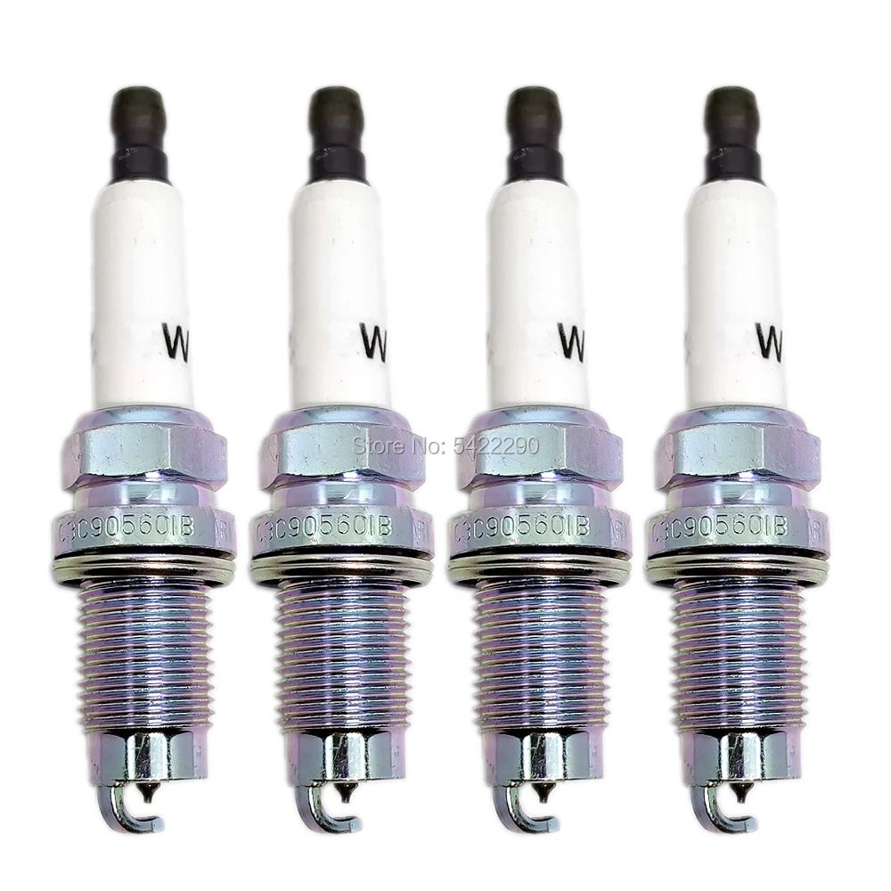 4 шт. иридиевая Свеча зажигания 03C905601B подходит для VW Golf Polo Jetta Passat Audi A1 Skoda Fabia SEAT