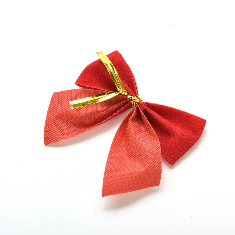 

New Year Decoration 12PCS Pretty Bow Xmas Ornament Christmas Tree Decoration Festival Party Home Bowknots Baubles Baubles