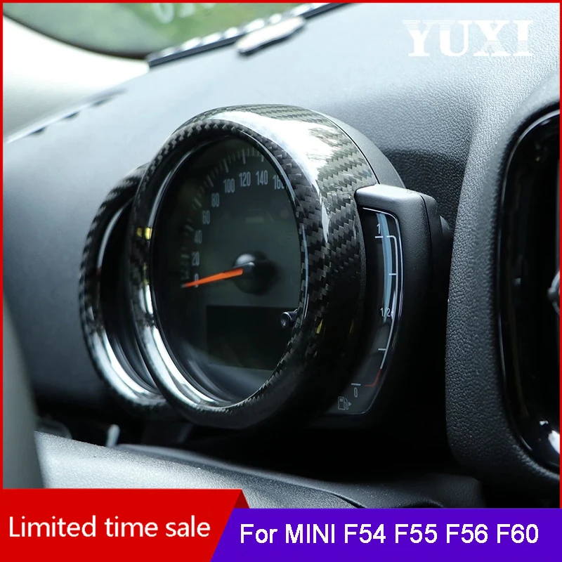 Скорость приборной панели Тахометр углеродного волокна декоративное покрытие