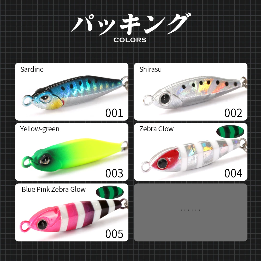 Hunthouse металлический микро джига рыболовные приманки литья крючковый лов pesca leurres