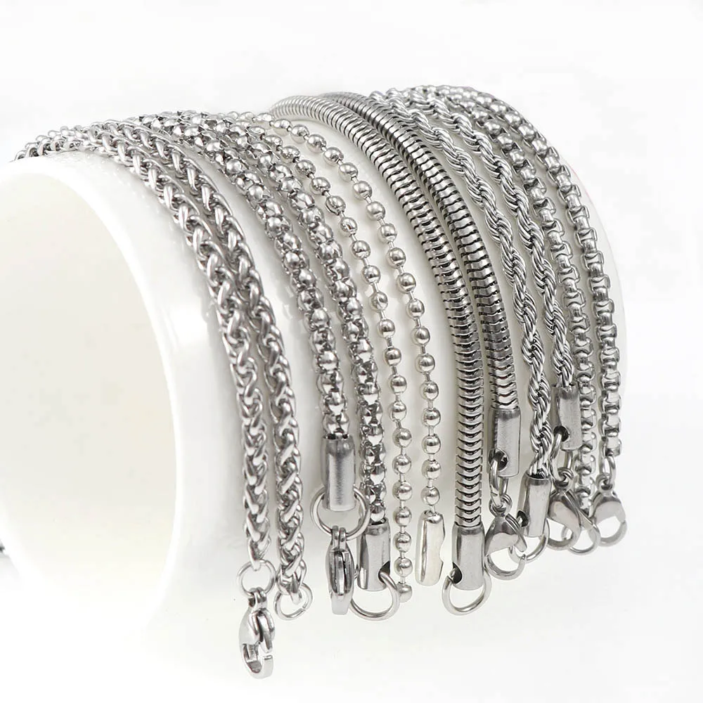 Ожерелье цепочка из нержавеющей стали|Цепочки| |
