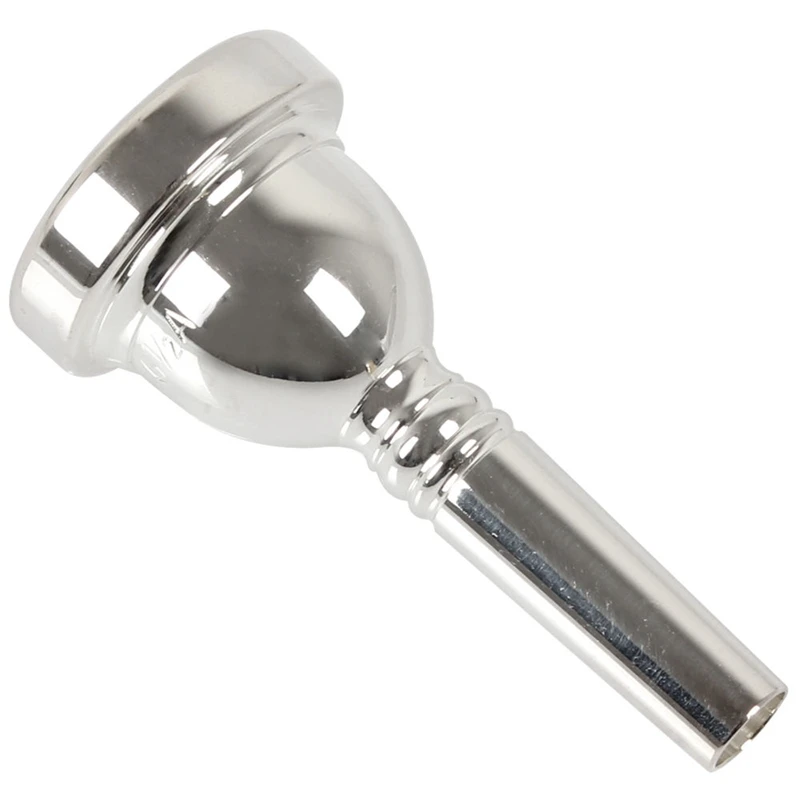 

Hot-Silver Big Handle Beginer Alto Trombone Mouthpiece 6 1/2AL For Bach