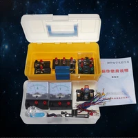 new arrival physical electromagnetism experiment physics lab tools set teaching aids electrical test box with cd free shipping