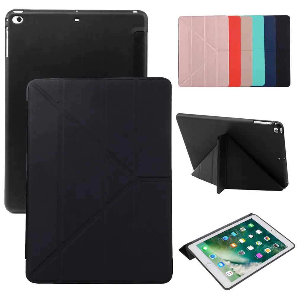 For Apple iPad 10.2inch 2019 Tablet Smart Protective Case Sleep Wake Function PU Leather Shockproof Waterproof Stand Cover | Компьютеры и