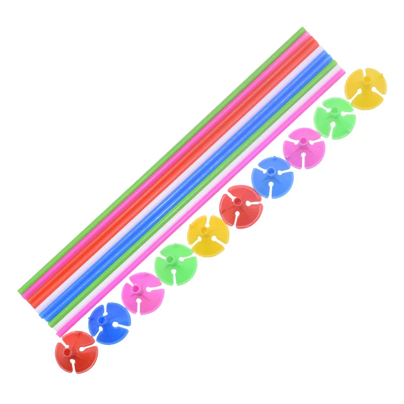 20 шт. 30 см аксессуары для воздушных шаров латексный держатель палочки с чашкой