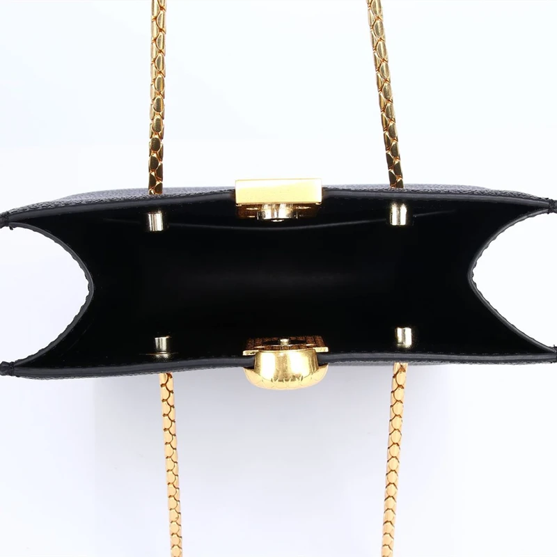 

Women's Handbag with Slender Chain 2021 New Fashion Single Shoulder Bucket Bag Luxury Brand Handbags Original Designer Purses Gg