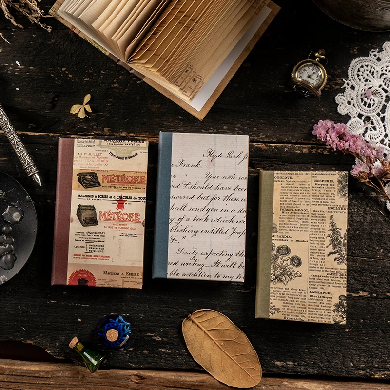 Dimi 50 листов винтажная книга из материала с надписью Memory Series s Deco скрапбукинг