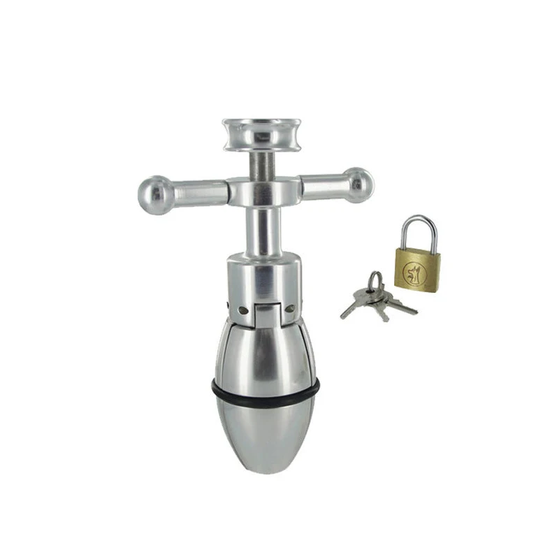 Новая игра для взрослых нержавеющая Анальная Блокировка розетки супер большой