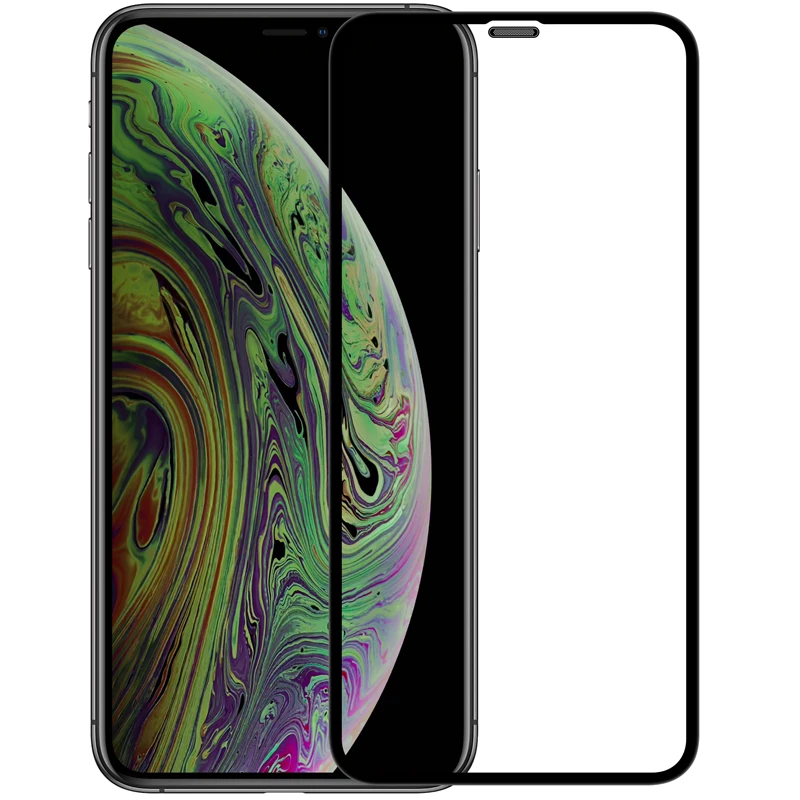 Черный NILLKIN 3D закаленное стекло для iPhone 11/iPhone 11 Pro Полное покрытие 3D CP+ MAX Защитная пленка для экрана для iPhone 11 Pro Max - Цвет: Черный