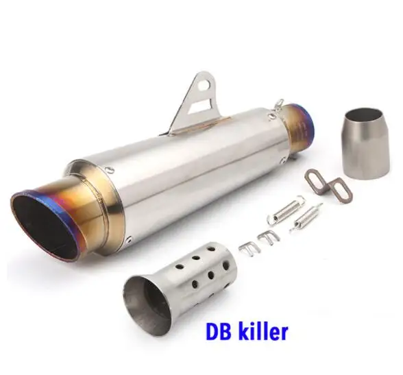 Универсальная выхлопная труба для мотоцикла 51 мм из нержавеющей стали R6 cbr1000 crf 230