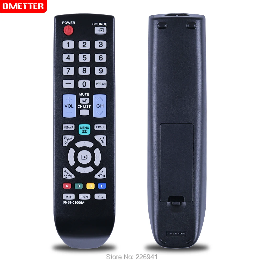 Подходит для Samsung пульт дистанционного управления BN59 01006A 01012A 01003A 00861A LE26C350 LE32C355