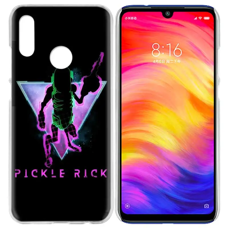 Чехол для Xiaomi Redmi Note 7 7A фотоаппаратов моментальной печати 7S 6 6A 5 Y3 K20 mi 8 до 9 лет CC9 CC9E A1 A2 A3 играть F1 Lite Pro Plus Рик и Морти Pickle Ric