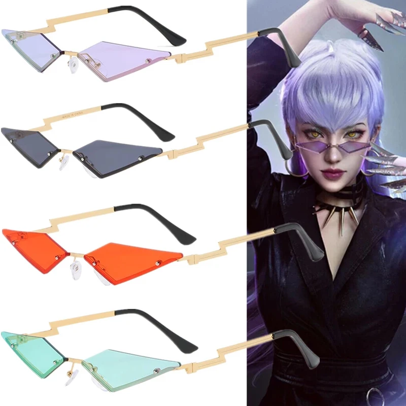 LOL KDA The Baddest Evelynn игровые очки реквизит для косплея модные новые классные
