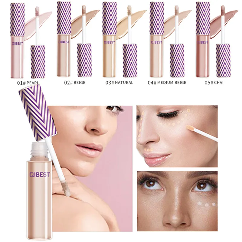 Полностью закрывающий консилер жидкий удобный Профессиональный для глаз крем