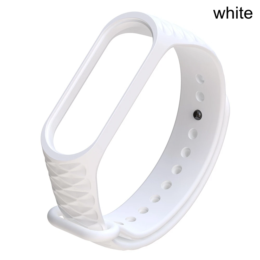Mi Band 4 3 Новое поступление, силиконовый ремешок для часов, сменный Браслет, ремешок для huawei Honor Band 5, 4, браслеты, спортивный цветной ремешок - Цвет: Mi Band 4 3