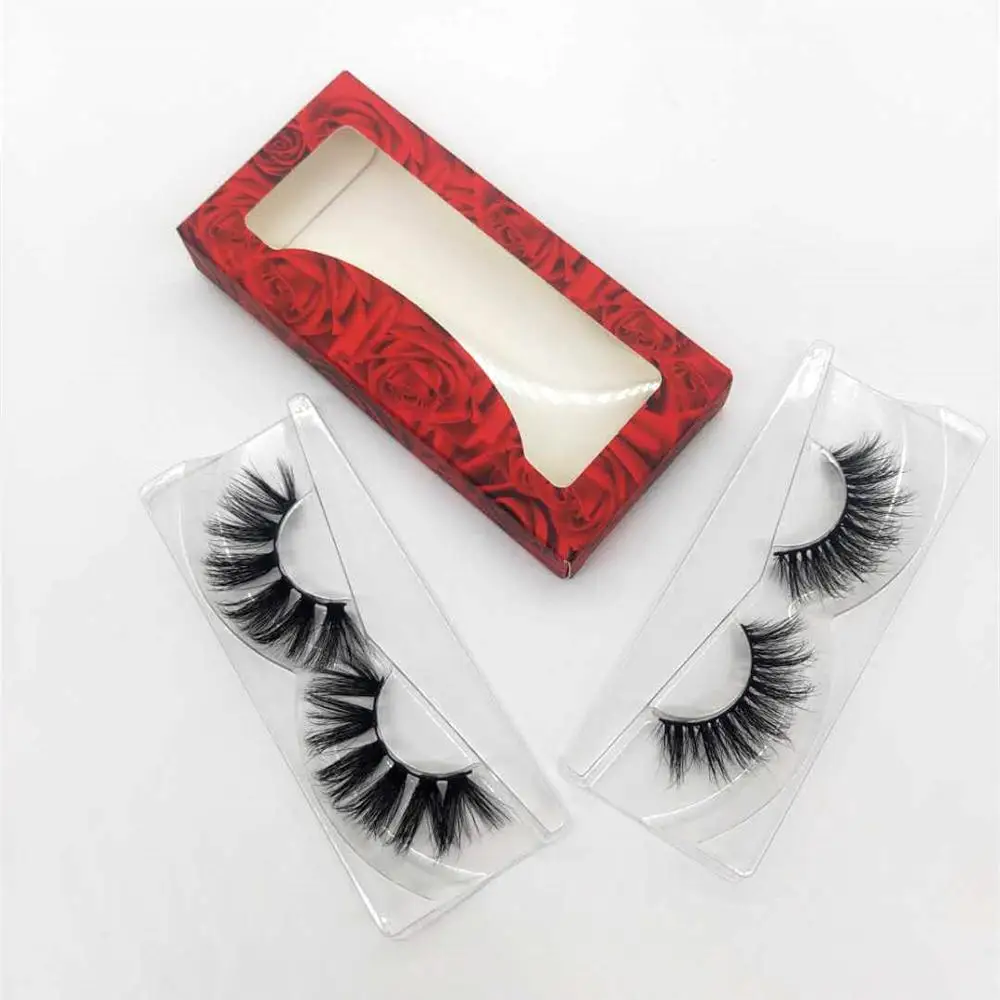 5D норковые ресницы натуральные/толстые натуральные 22 мм ручной работы | Красота и