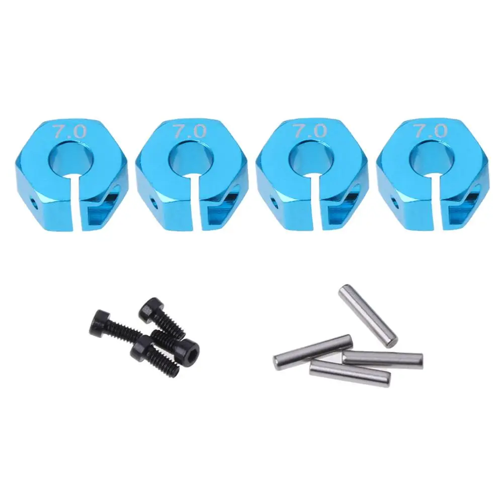 1:10 шина для радиоуправляемого автомобиля Запчасти сплав 7 0 колеса с шестигранной