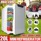 Портативный автомобильный холодильник, бесшумная мини-морозильная камера для фургона, домов на колесах, пикника, кемпинга, 120 л, 12 В