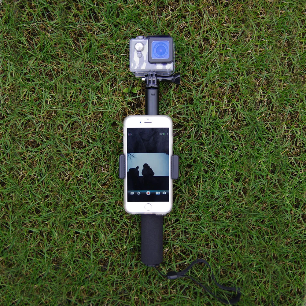 Новая Выдвижная селфи палка монопод для GOPRO Go Pro Hero 4 3 2 sj4000 sj5000 sj6000 Xiao Mi Yi камеры