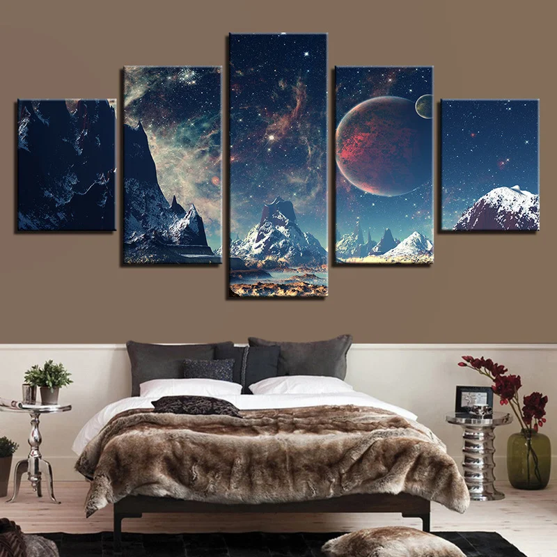 

Black and White Abstract Wall Art Girl Bedroom Decoration Living Room Decoration Vintage Room Decor Fall Decor No Frame Art Wall