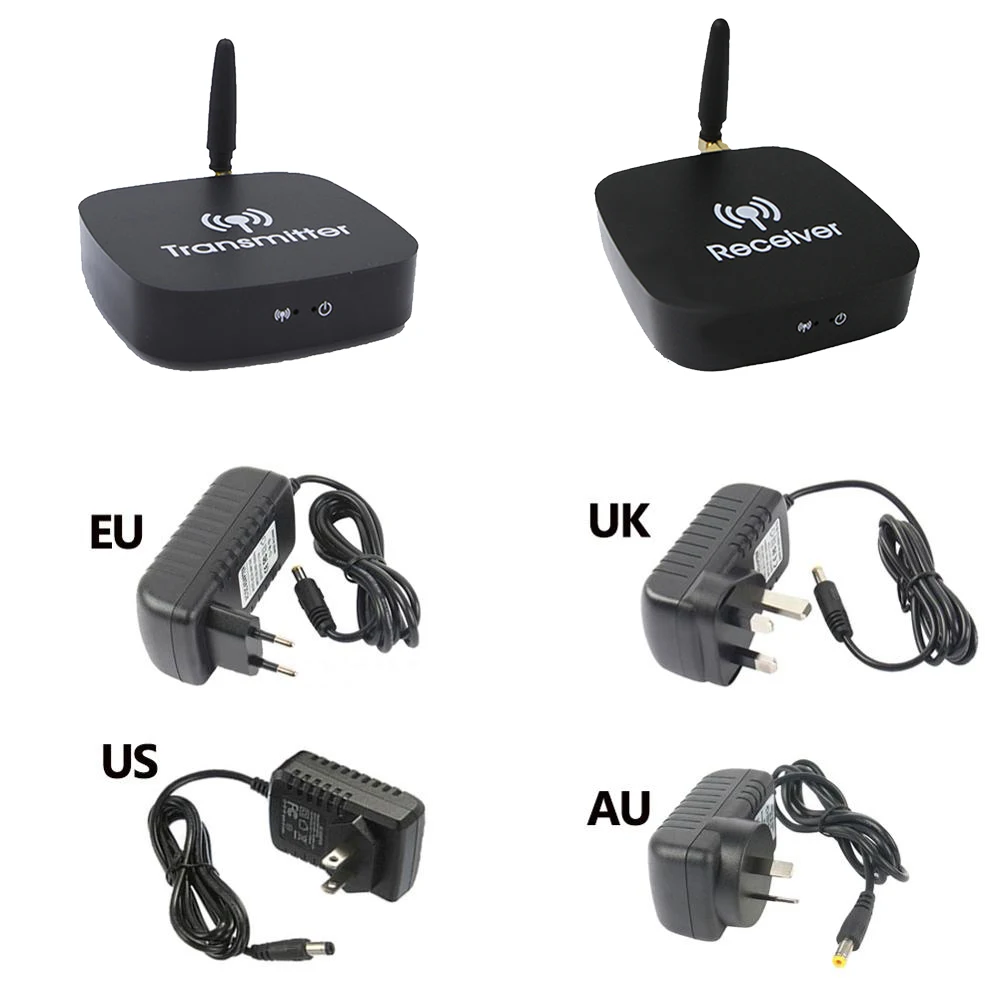 Аудио Видео беспроводной HDMI совместимый удлинитель 10 м WIFI передатчик и приемник