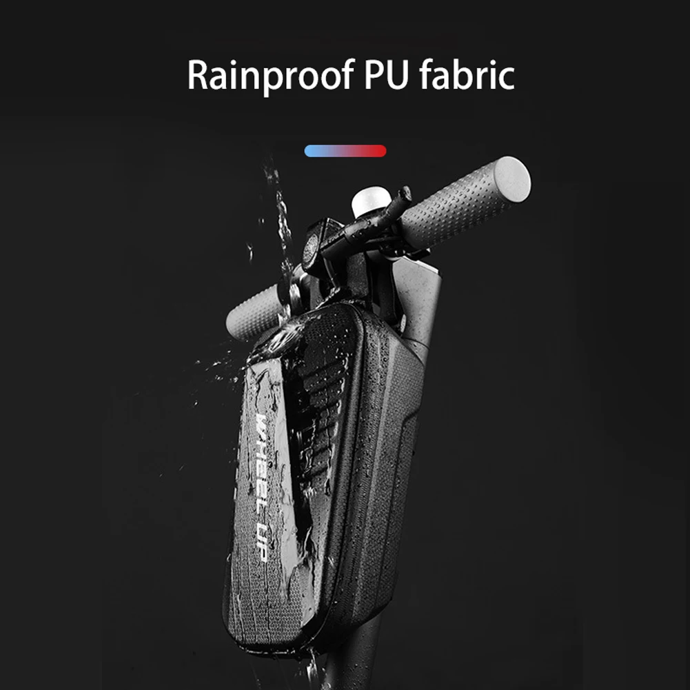 

Portable Electric Scooter Front Bag Handlebar EVA Shell Electric Scooter Front Bag Rainproof Fabric Bike Accessories Cycling Bag