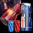 Leten 708 полностью автоматический мужской мастурбатор с телескопическим нагревом, сосущая чашка для отлучения, для взрослых, устройство для мастурбации