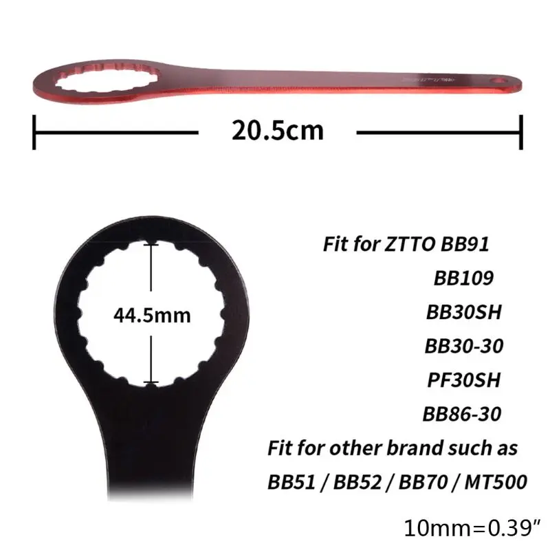 

Bottom Bracket Tool 44mm 16 Notch BB Wrench Repair Remover Installation Tools