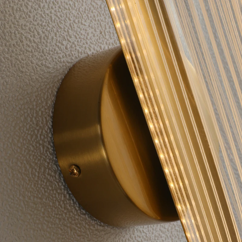 

LODOOO Modern Led Wall Lights For Living Room Bedroom Bedside Wall Lamp Foyer entrance corridor Gold sconce lamp