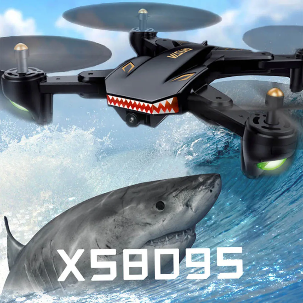 VISUO вертолет XS809S Профессиональный складной селфи мини Дрон камера WiFi FPV