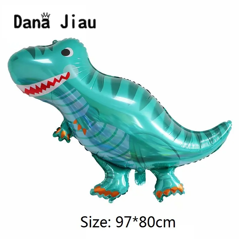 Ср декор в виде динозавра шарик из фольги форме 10th лет вечеринка для мальчика