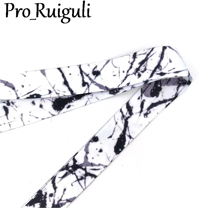 30 шт. шнурок с рисунком чернил для ключей крутой шейный ремешок телефона камеры