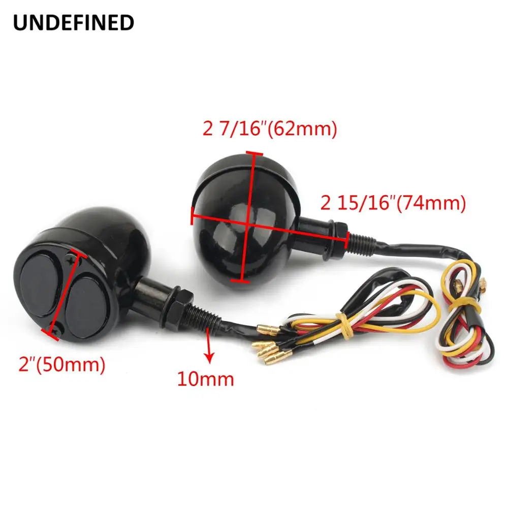 СВЕТОДИОДНЫЕ указатели поворота для мотоцикла желтые ходовые огни стоп-сигнал