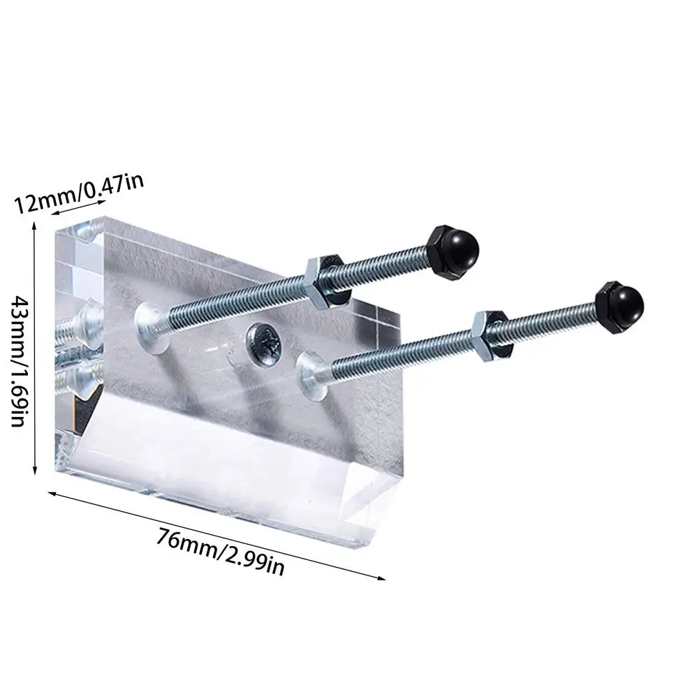 Настенный акриловый скользящий кронштейн для длинных скейтбордов | Спорт и