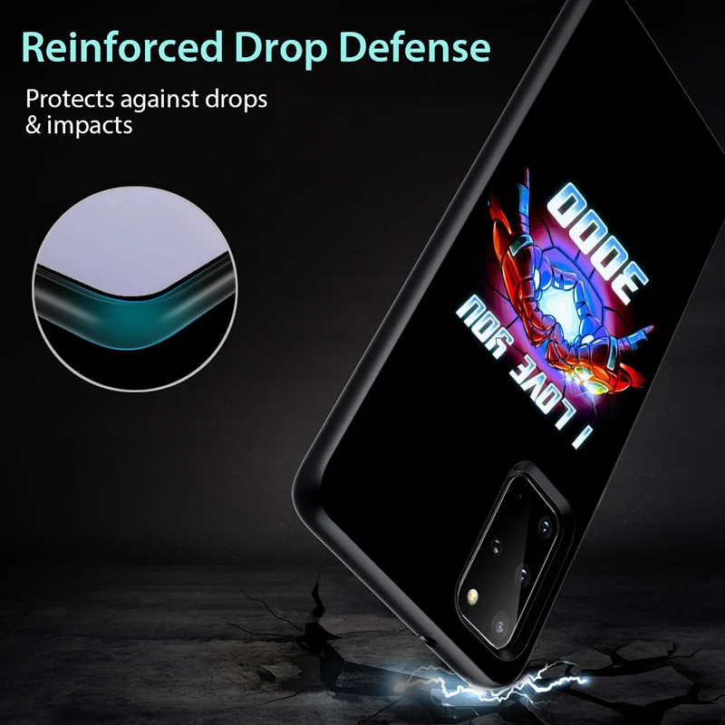 

Marvel Avengers Cartoons Logo for Samsung Galaxy S21 S20 FE Ultra Lite S10 5G S10E S9 S8 Plus Black Soft Phone Case