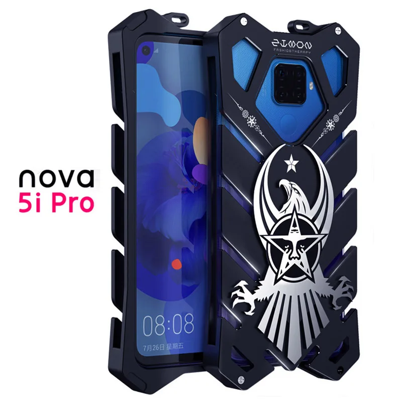 

Чехол-накладка для Huawei Nova 5i Pro, из алюминия, с изображением Тора